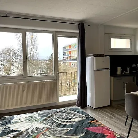 114 Robin - Grand Lit Double, Balcon Apartment Saint-Louis (Haut-Rhin)